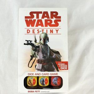 Star Wars Destiny: Boba Fett Starter Set Dice and Card Game Set Disney NEW